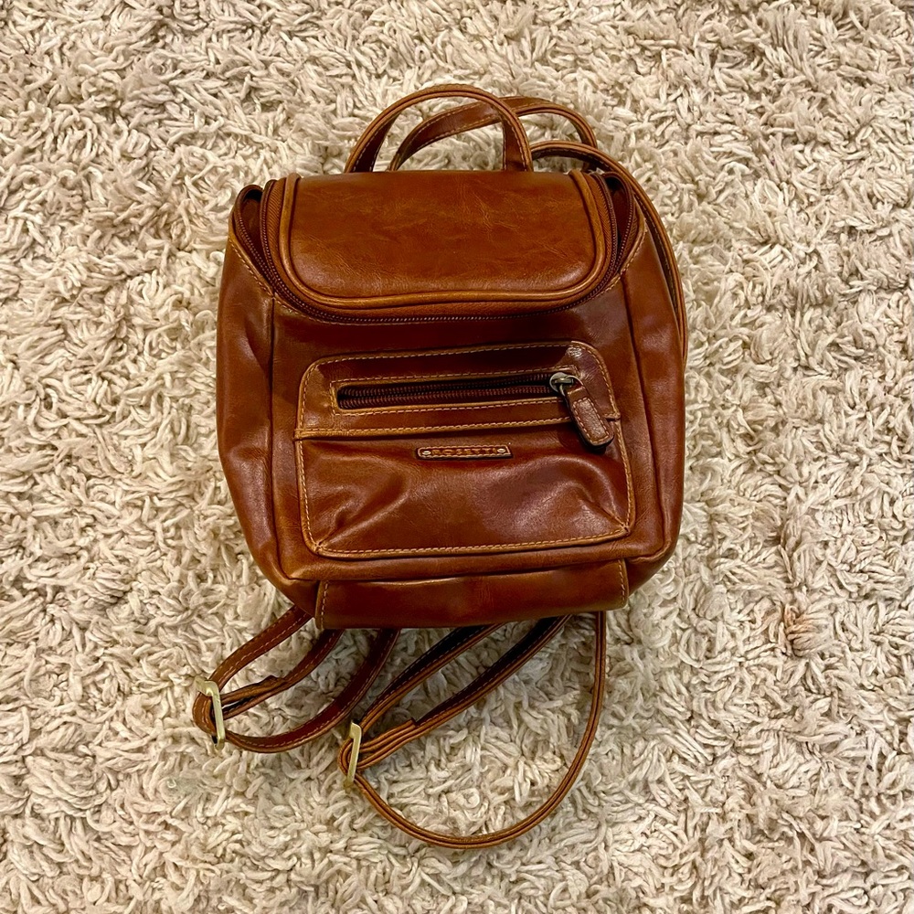 Rosetti mini leather backpack